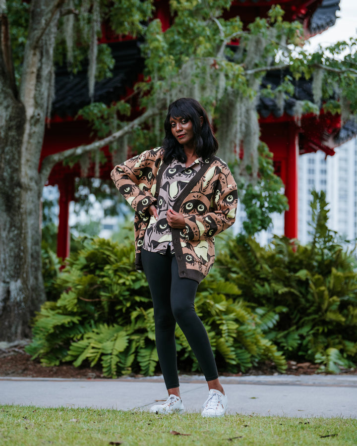 Tanuki Button Up