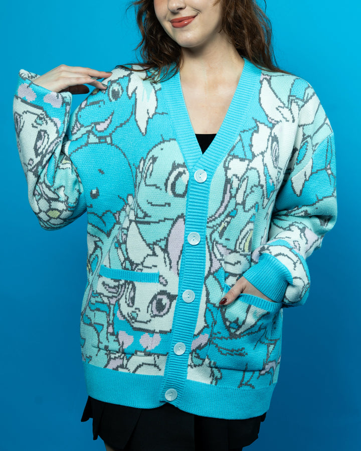 Blue Neopian Cardigan
