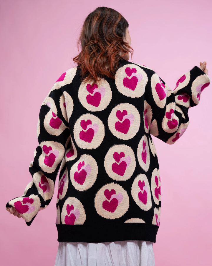 Valentine's Cookie Cardigan