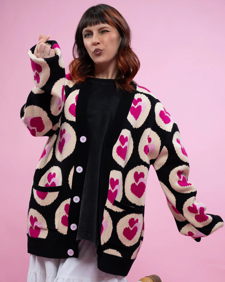 Valentine's Cookie Cardigan