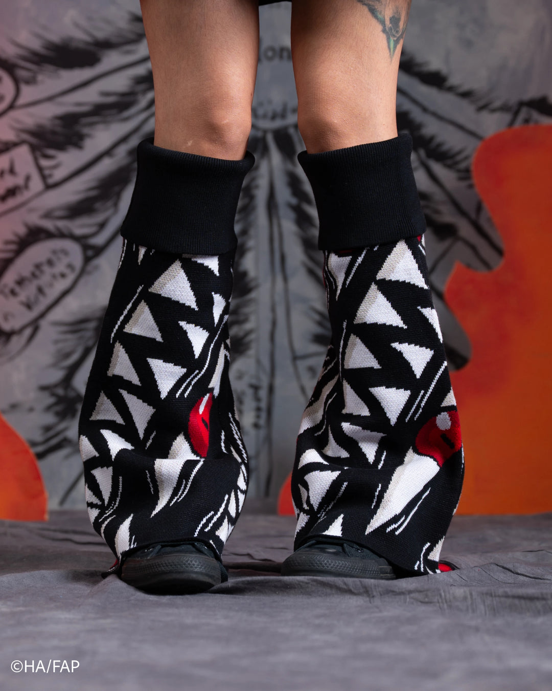 Pride Patterned Leg Warmers