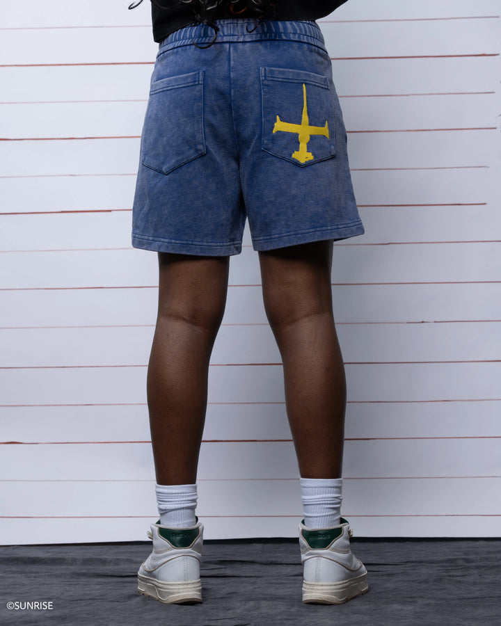 See You Blue Shorts