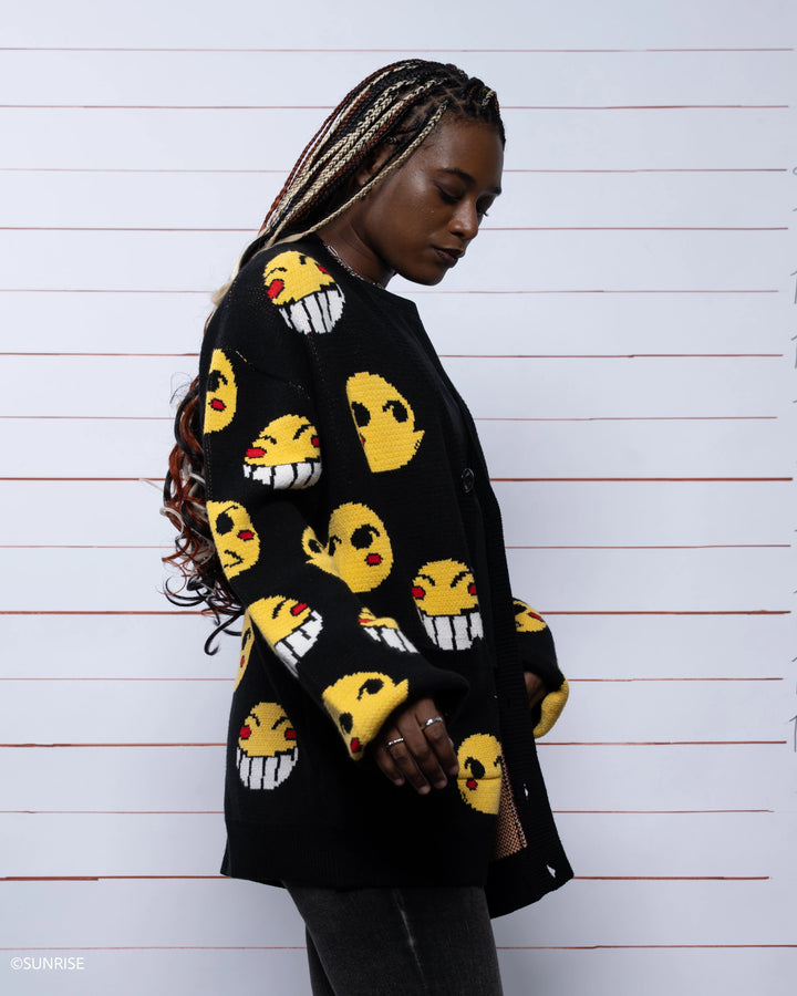 Ed Smiley Cardigan