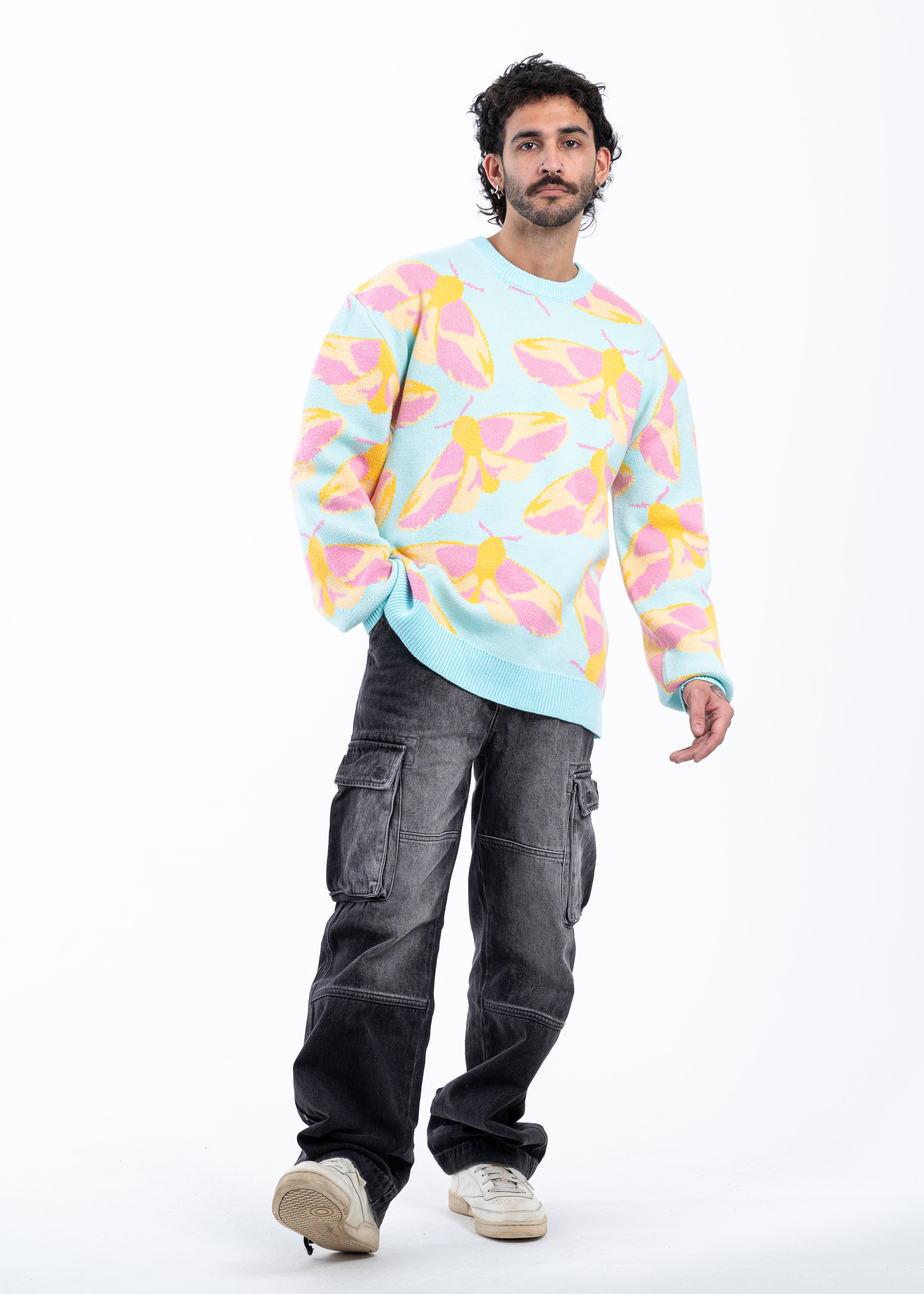 Rosy Maple Moth Sweater – Steady Hands