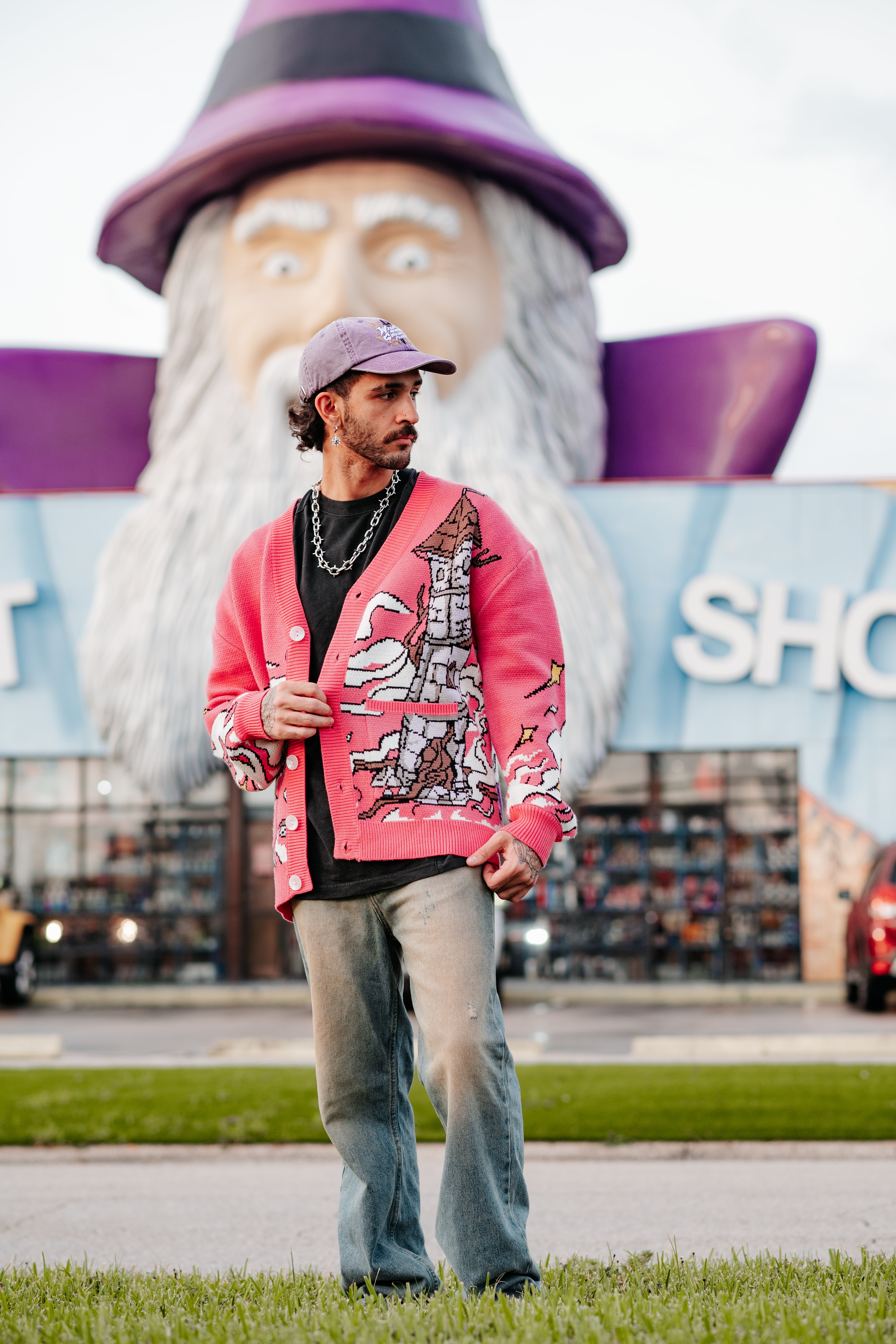 Wizard Battle Cardigan – Steady Hands