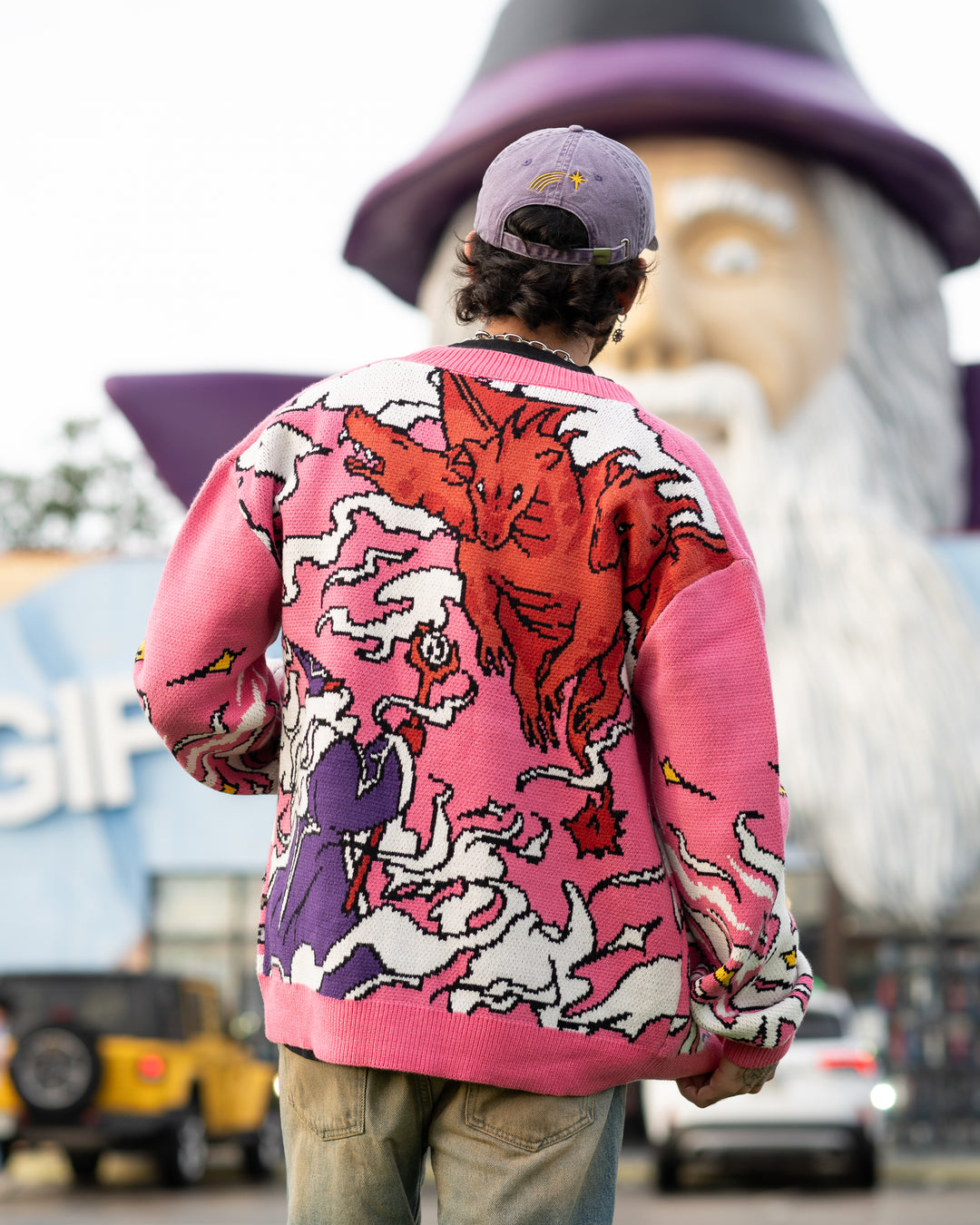 Wizard Battle Cardigan