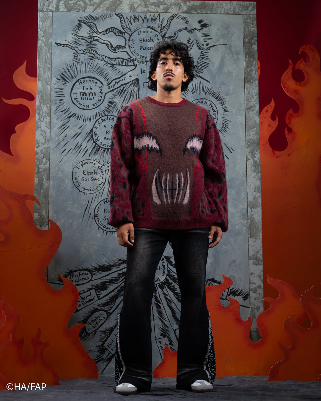 Greed Knit Sweater
