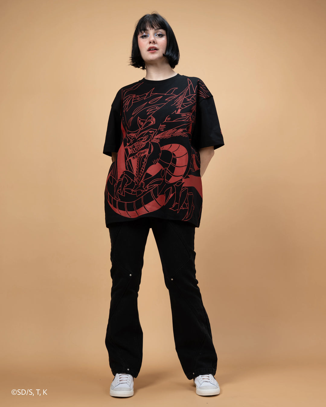 Slifer Front Print Tee