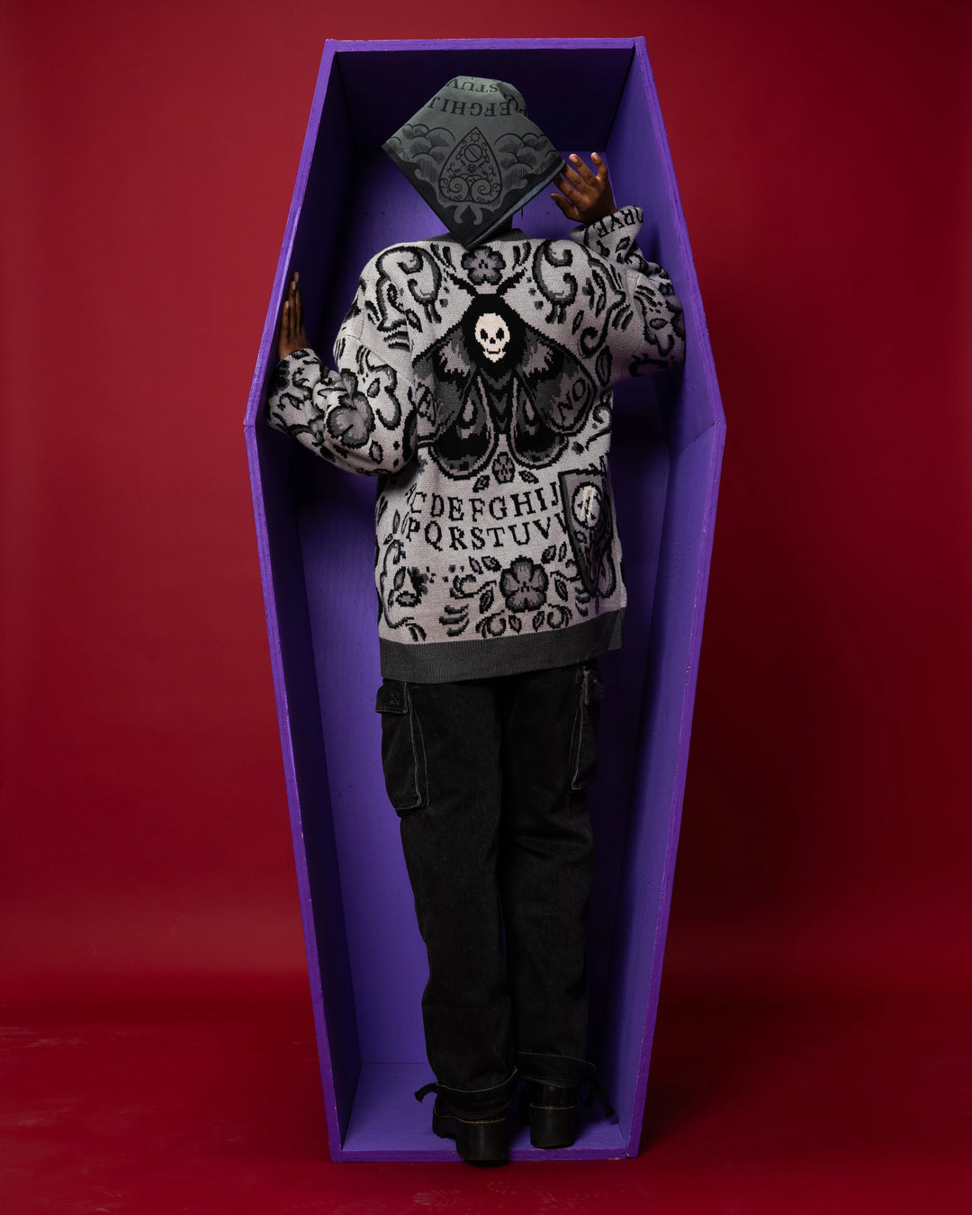 Black Ouija Cardigan