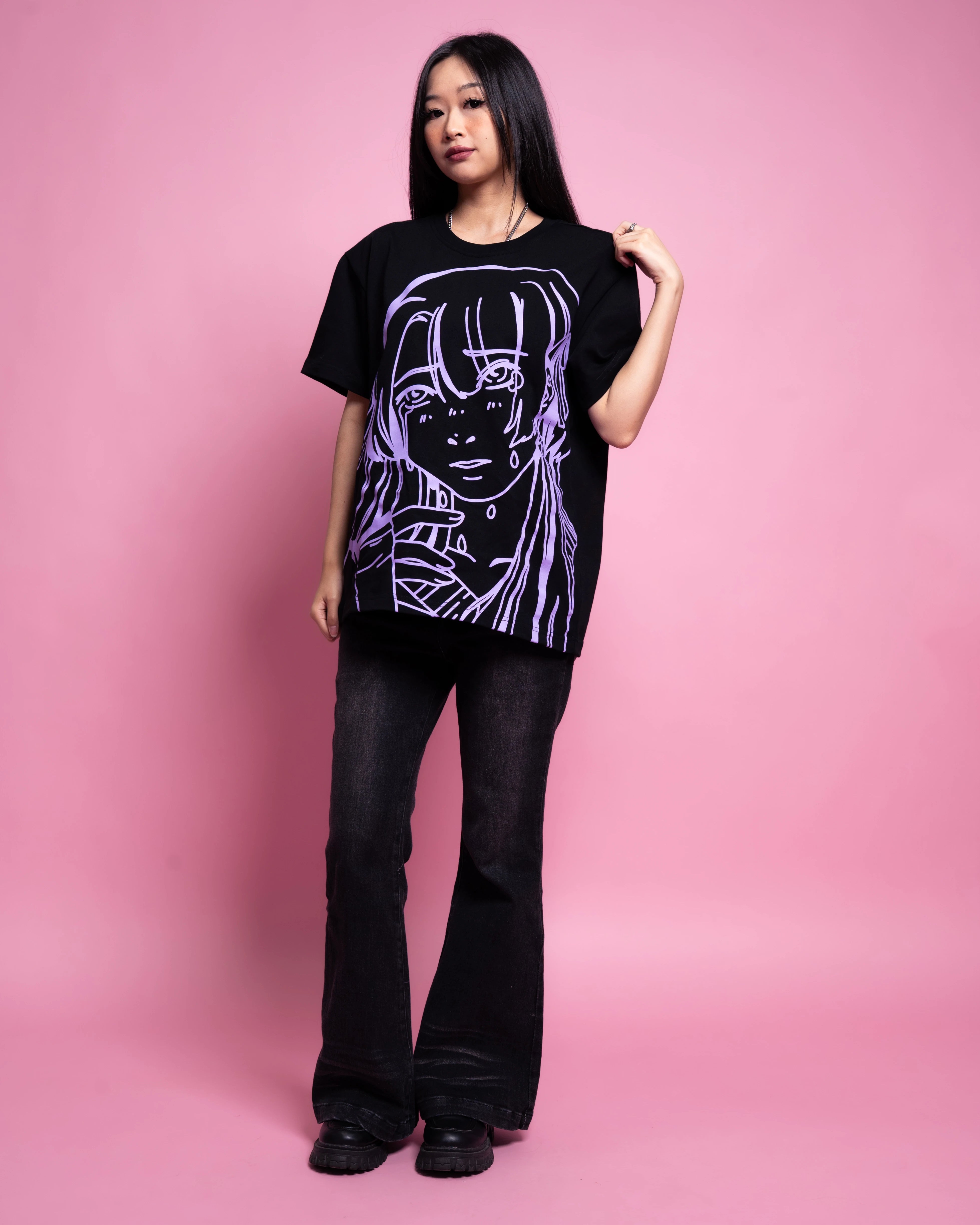 キタニタツヤ Tシャツ XXLサイズ Sad Girl ヴィレッジヴァンガード キタニタツヤ Sad Girl Tシャツ XXLサイズヴィレッジヴァンガード