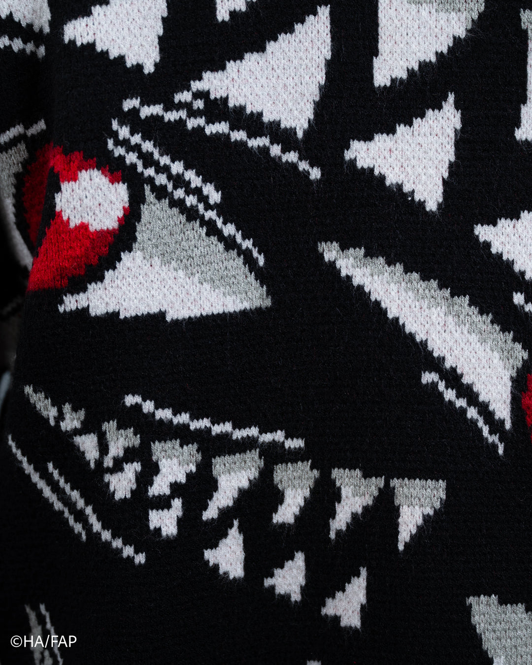 Cropped Pride Patterned Cardigan