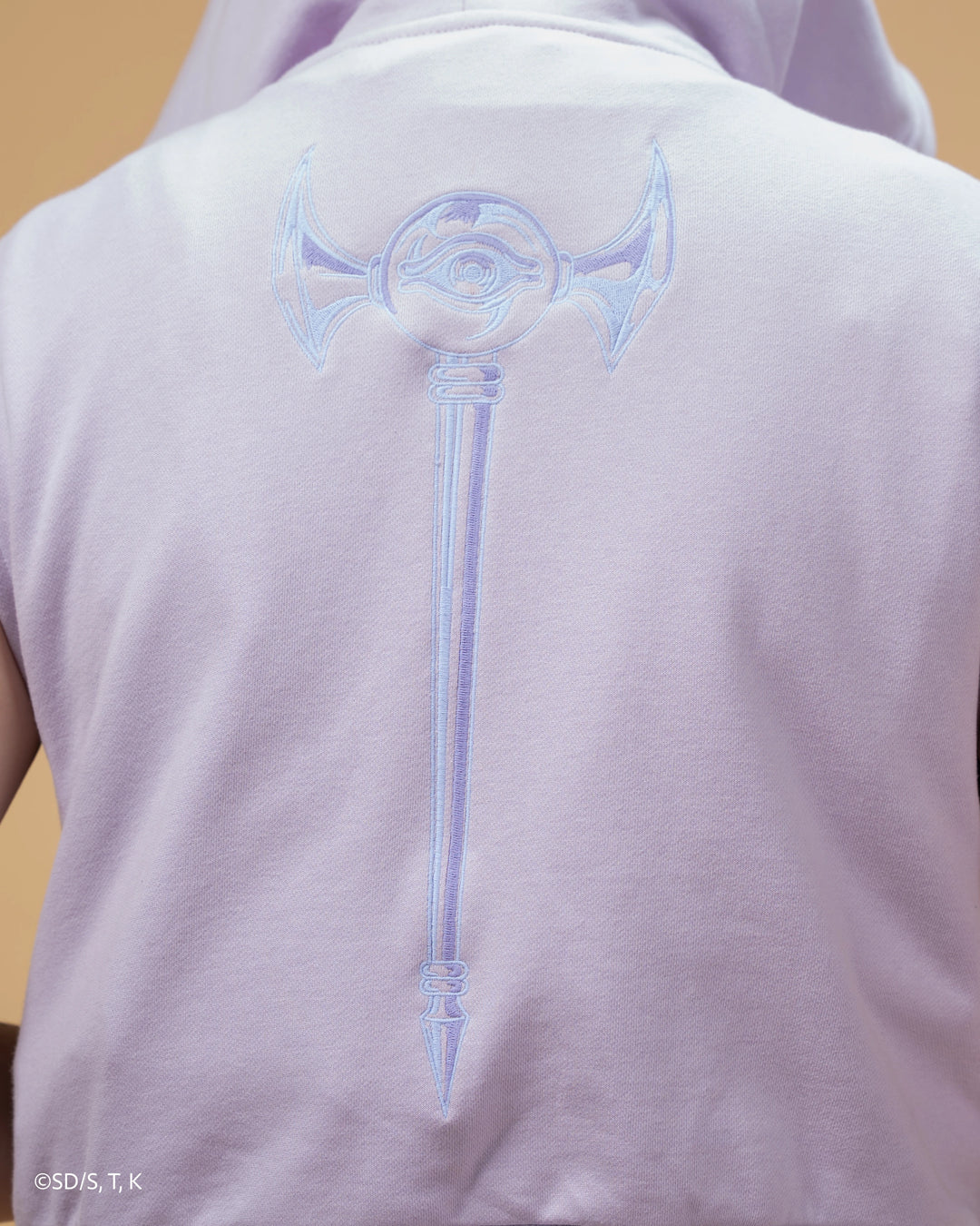Cropped Marik Millennium Rod Hoodie