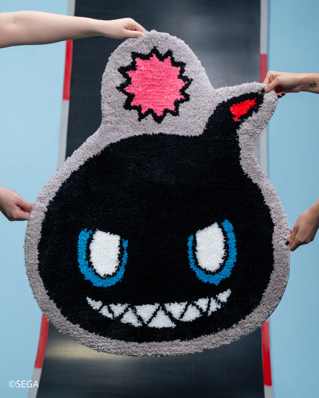 Dark Chao Head Rug