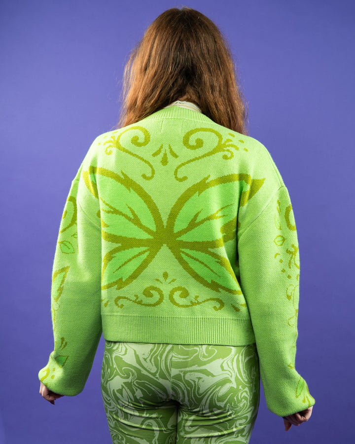 Cropped Illusen Cardigan