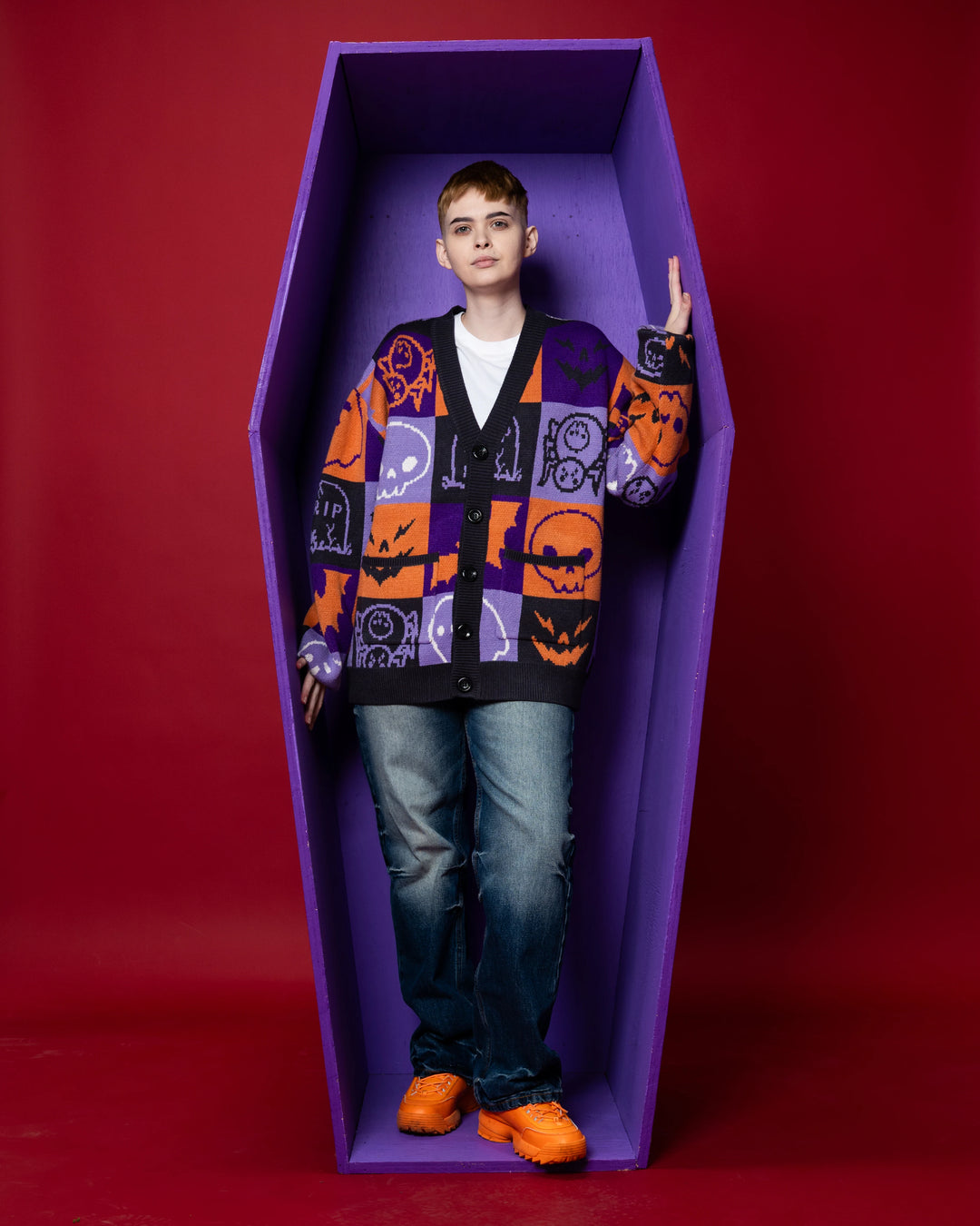 Seasons Hauntings Cardigan