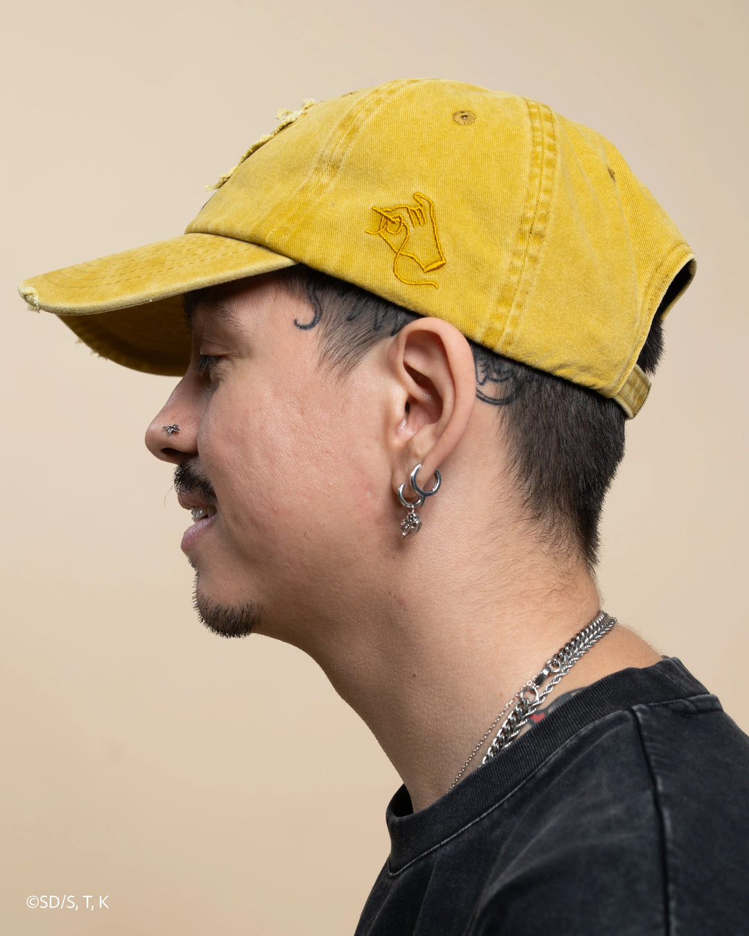 Gold Millennium Puzzle Hat