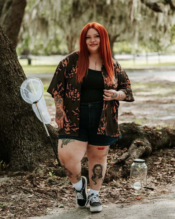 Death's-Head Hawkmoth Button Up
