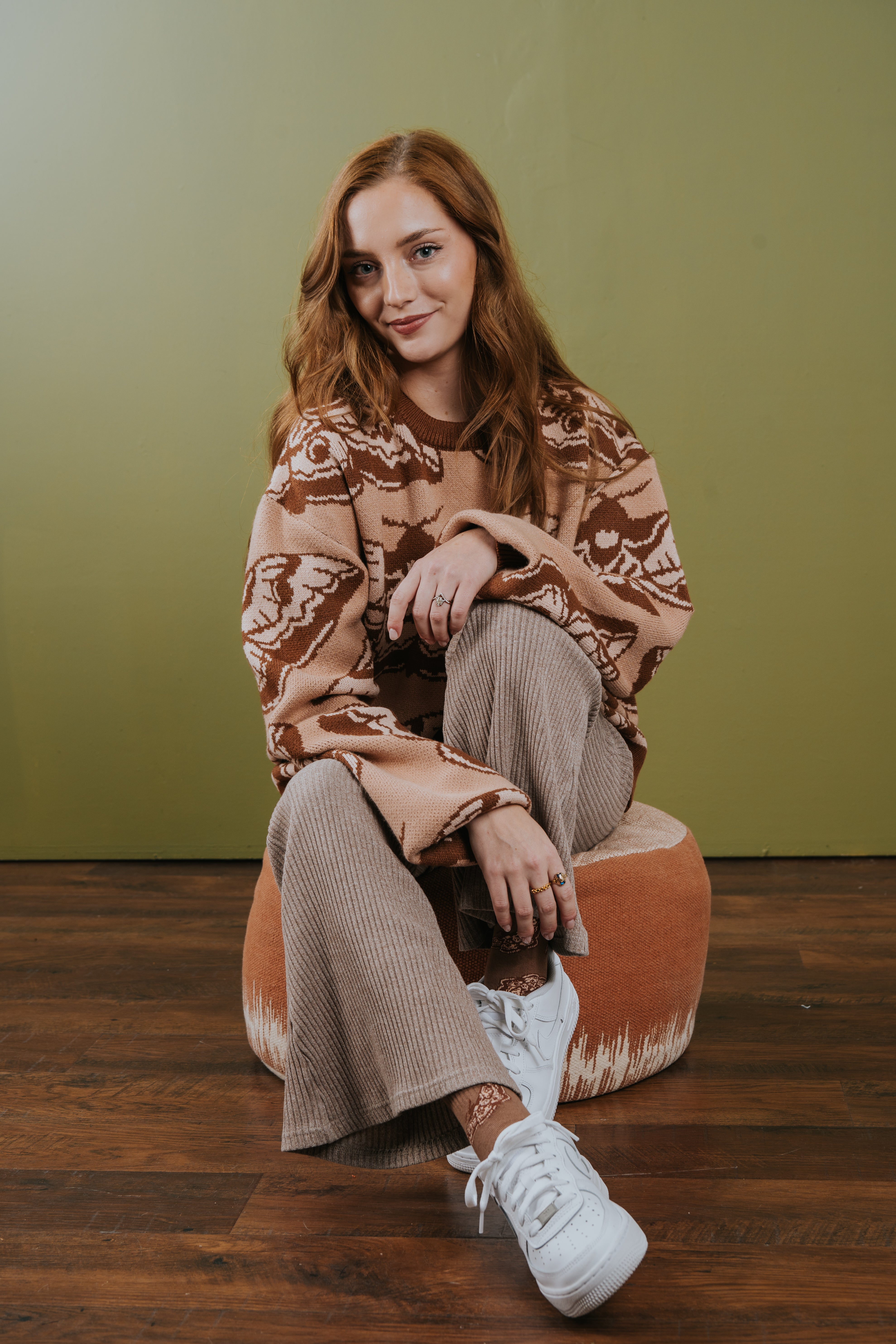 Giant Peacock Moth Sweater – Steady Hands