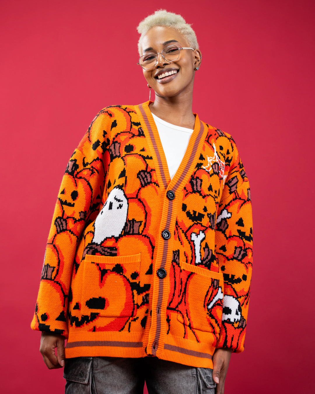 Pumpkin Patch Cardigan – Steady Hands Pumpkin Patch Cardigan – Steady Hands