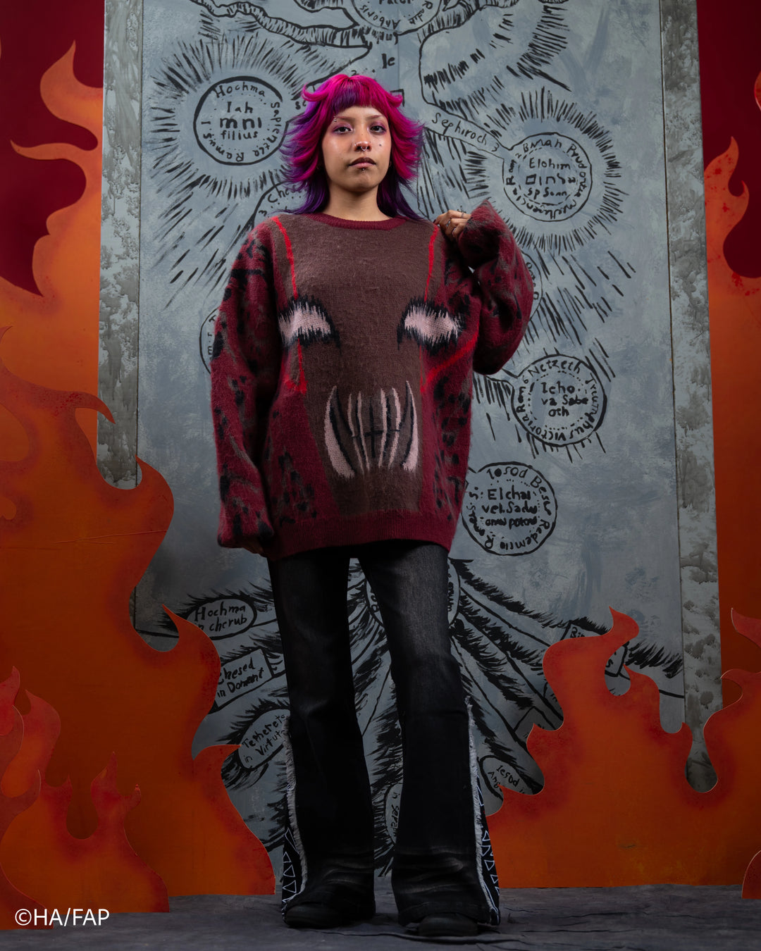 Greed Knit Sweater