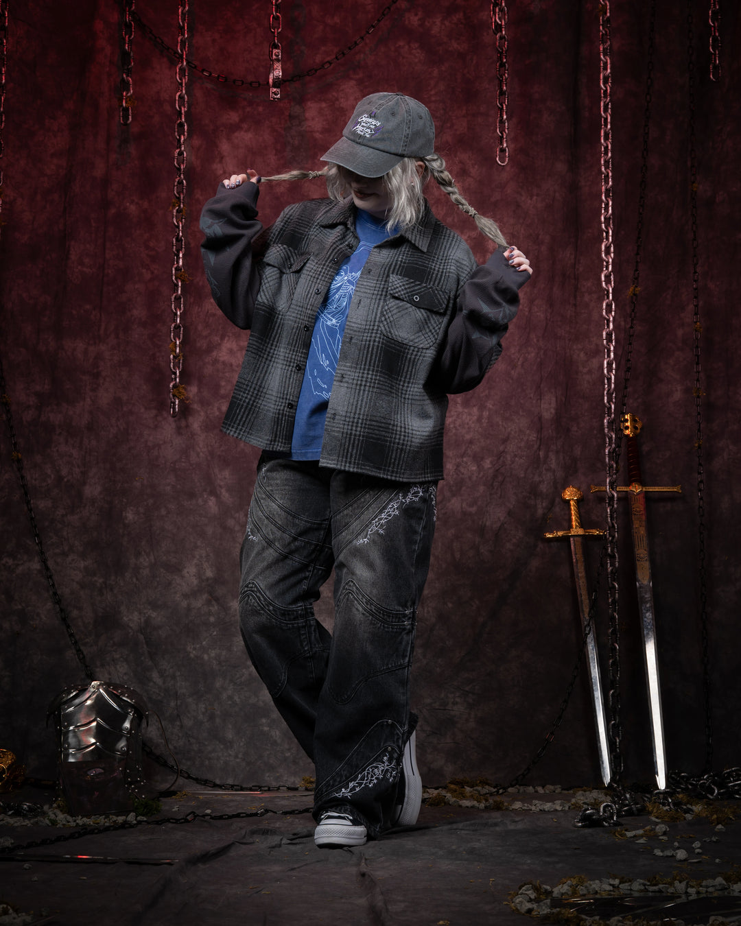 Skull Flail Flannel