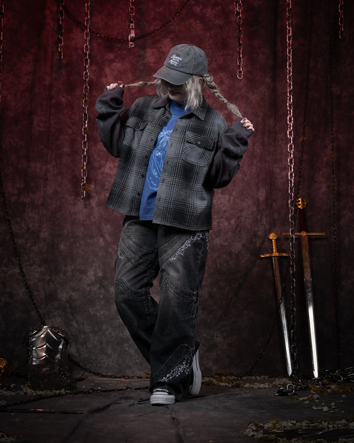 Skull Flail Flannel