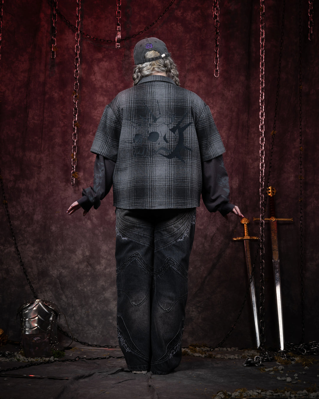 Skull Flail Flannel