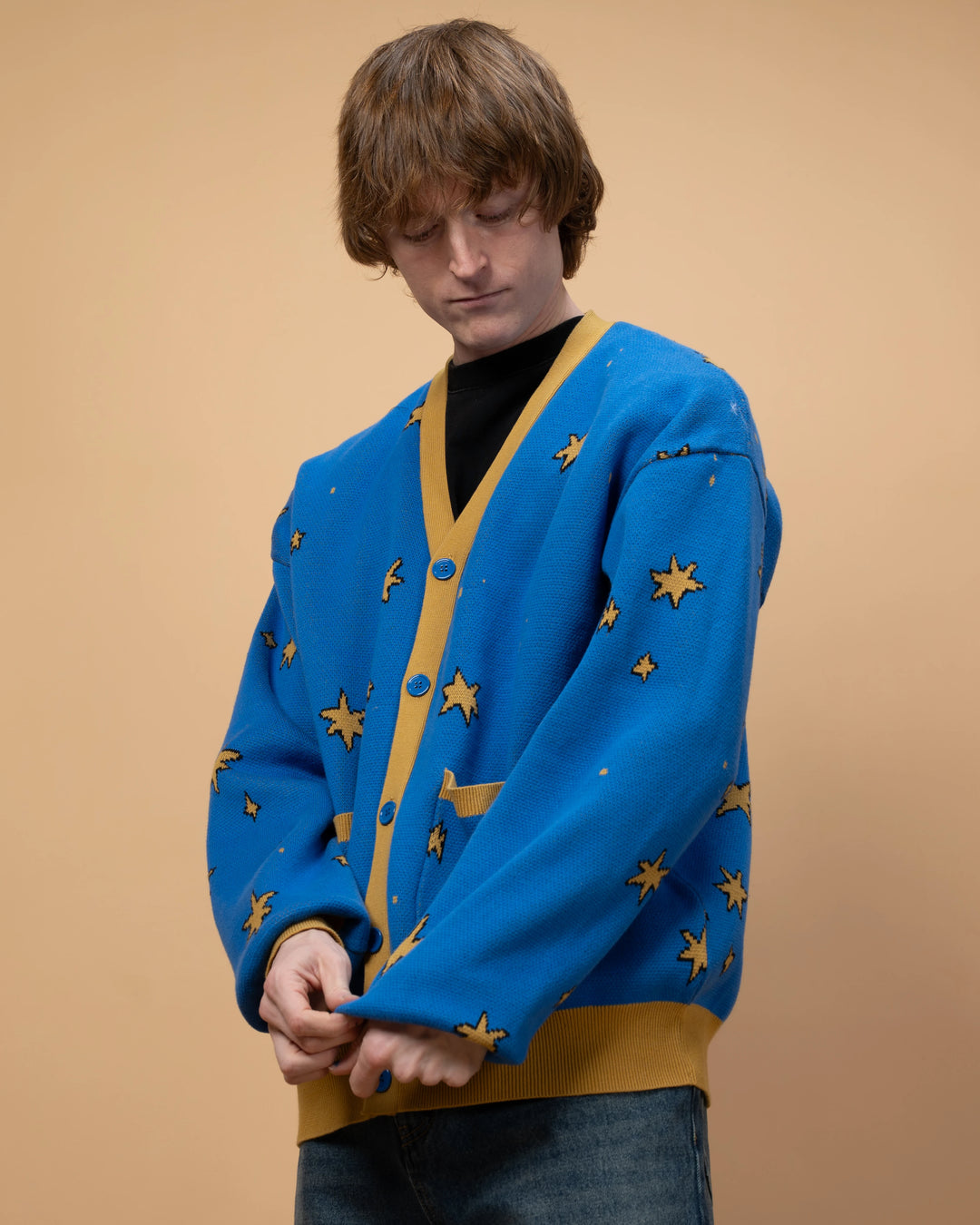 Celestial Frog Cardigan – Steady Hands Celestial Frog Cardigan – Steady Hands