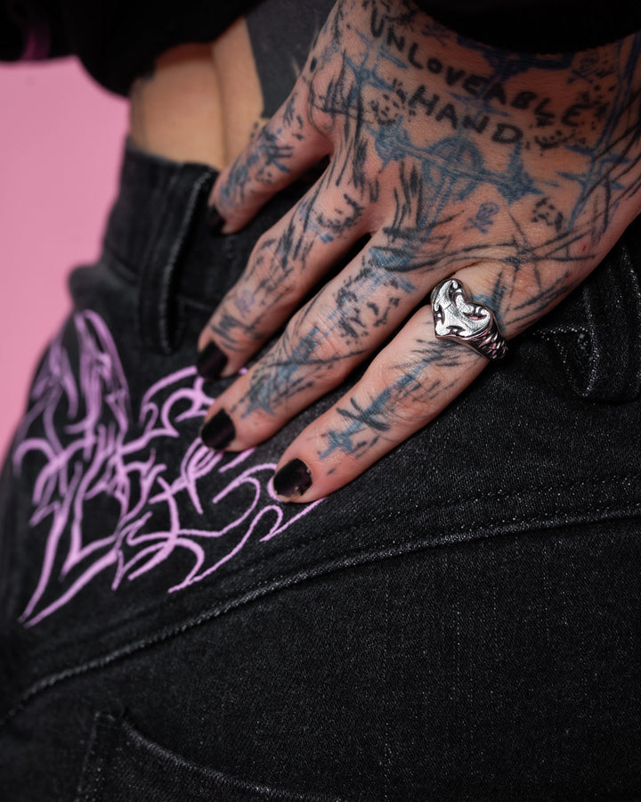 Cyber Heart Ring