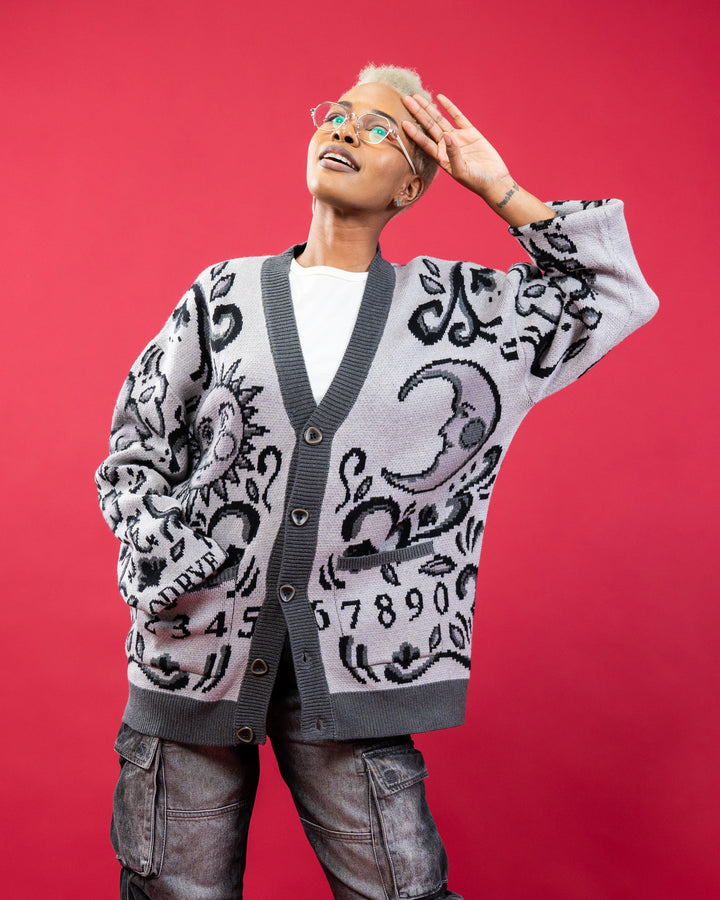 Black Ouija Cardigan [EARLY ACCESS]