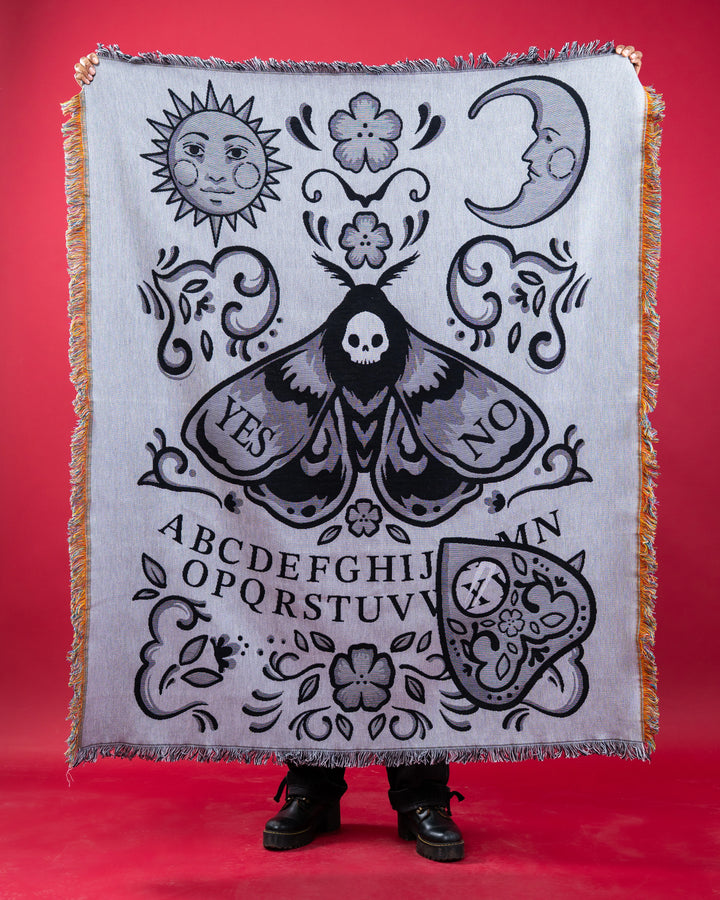 Black Ouija Blanket