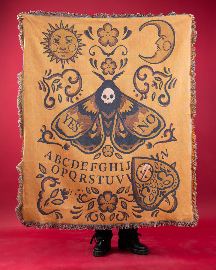 Brown Ouija Blanket