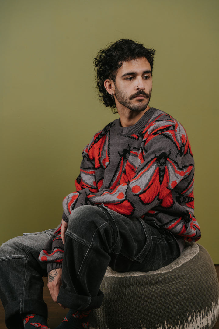 Cinnabar Moth Sweater