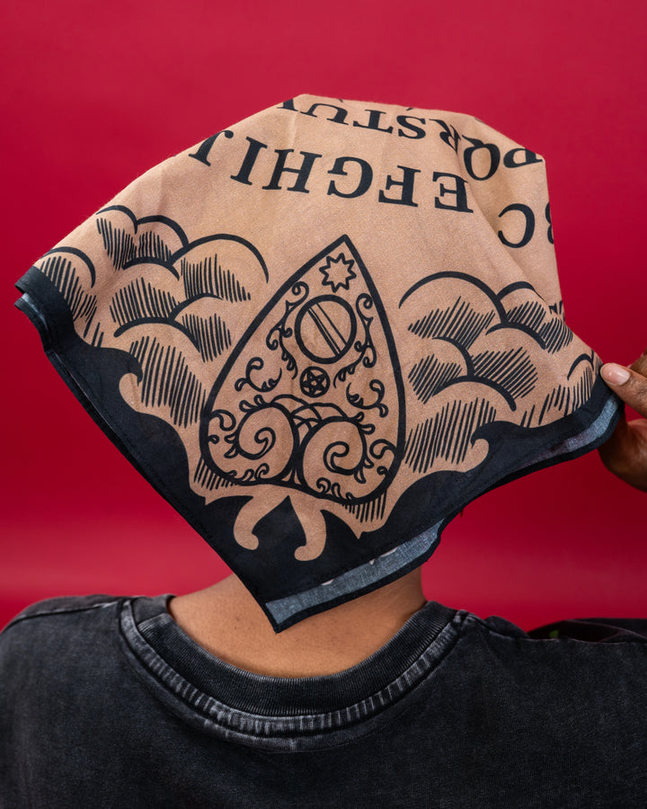 Brown Ouija Bandana