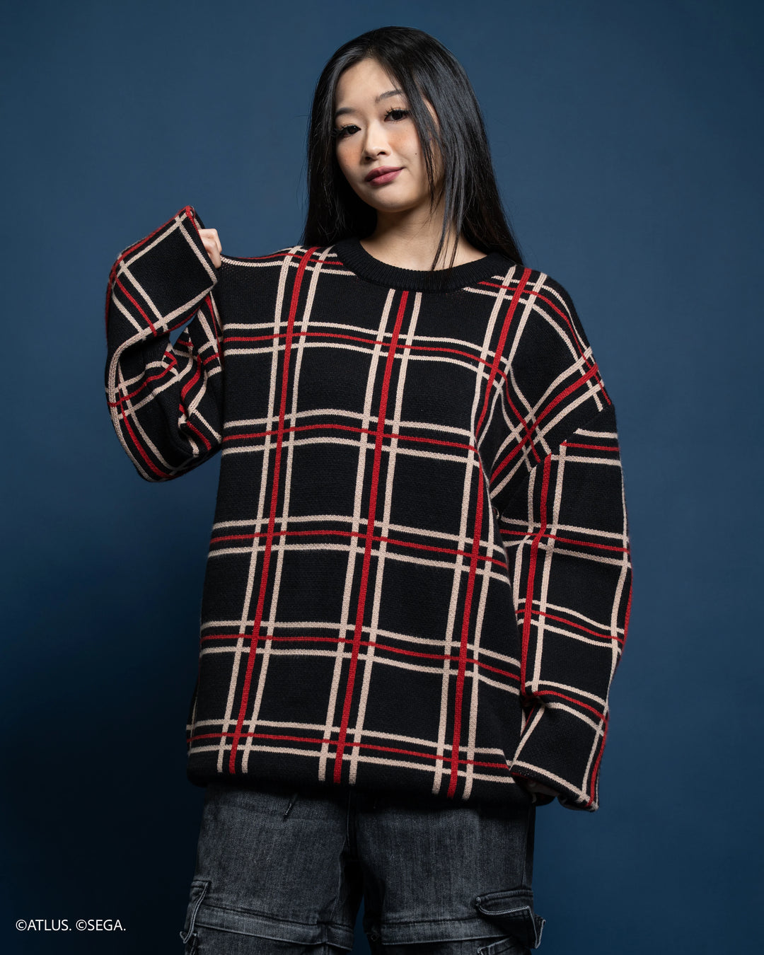 Shujin Academy Plaid Sweater