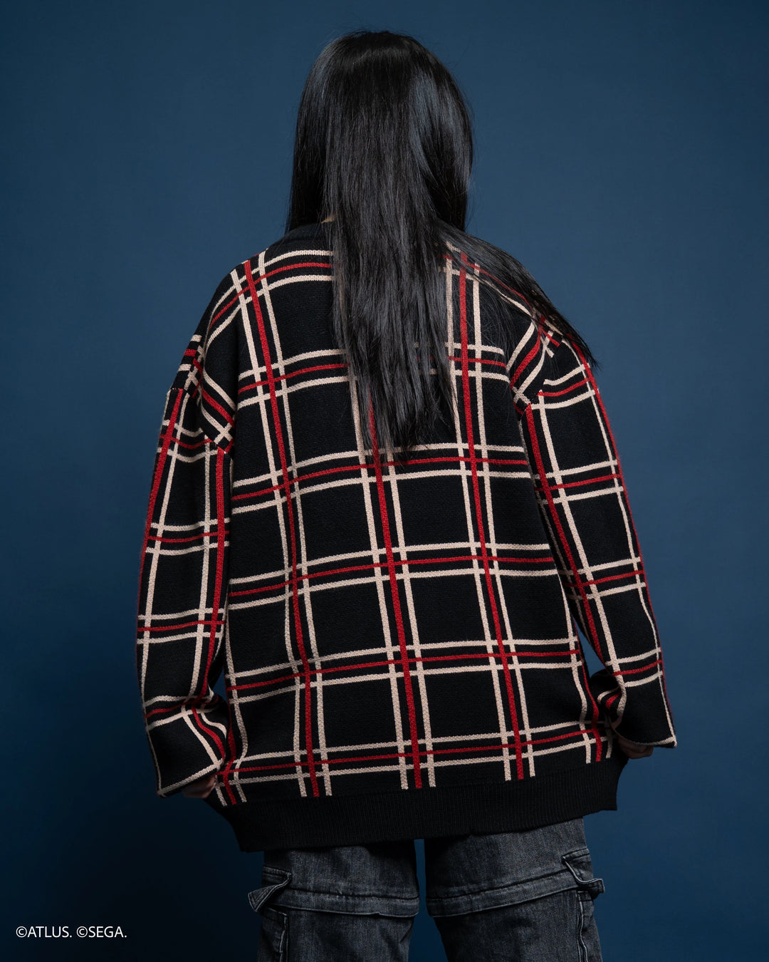 Shujin Academy Plaid Sweater