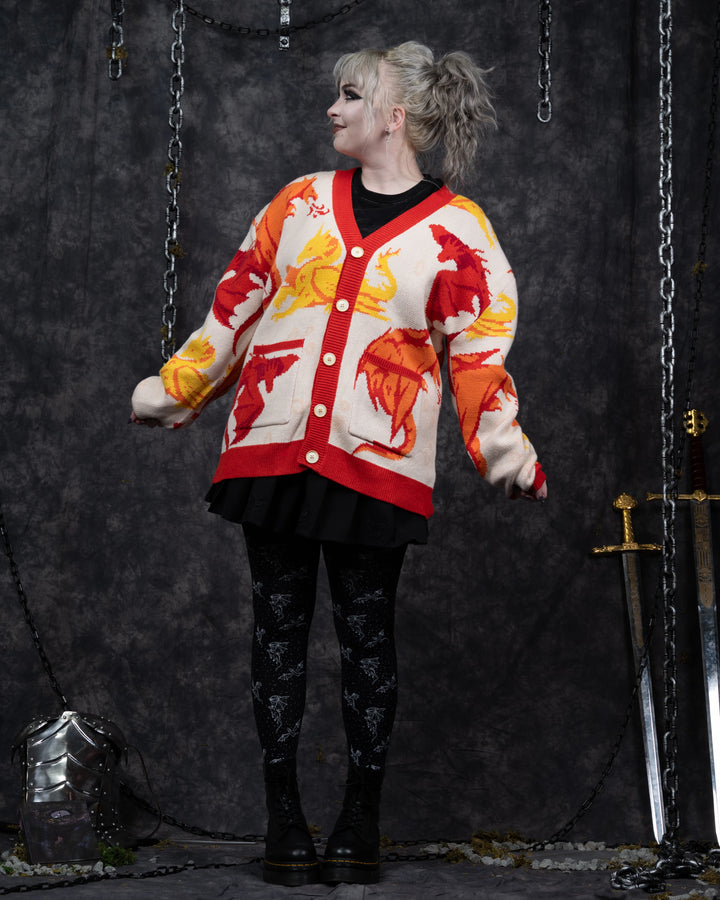 Dragon' Around Cardigan