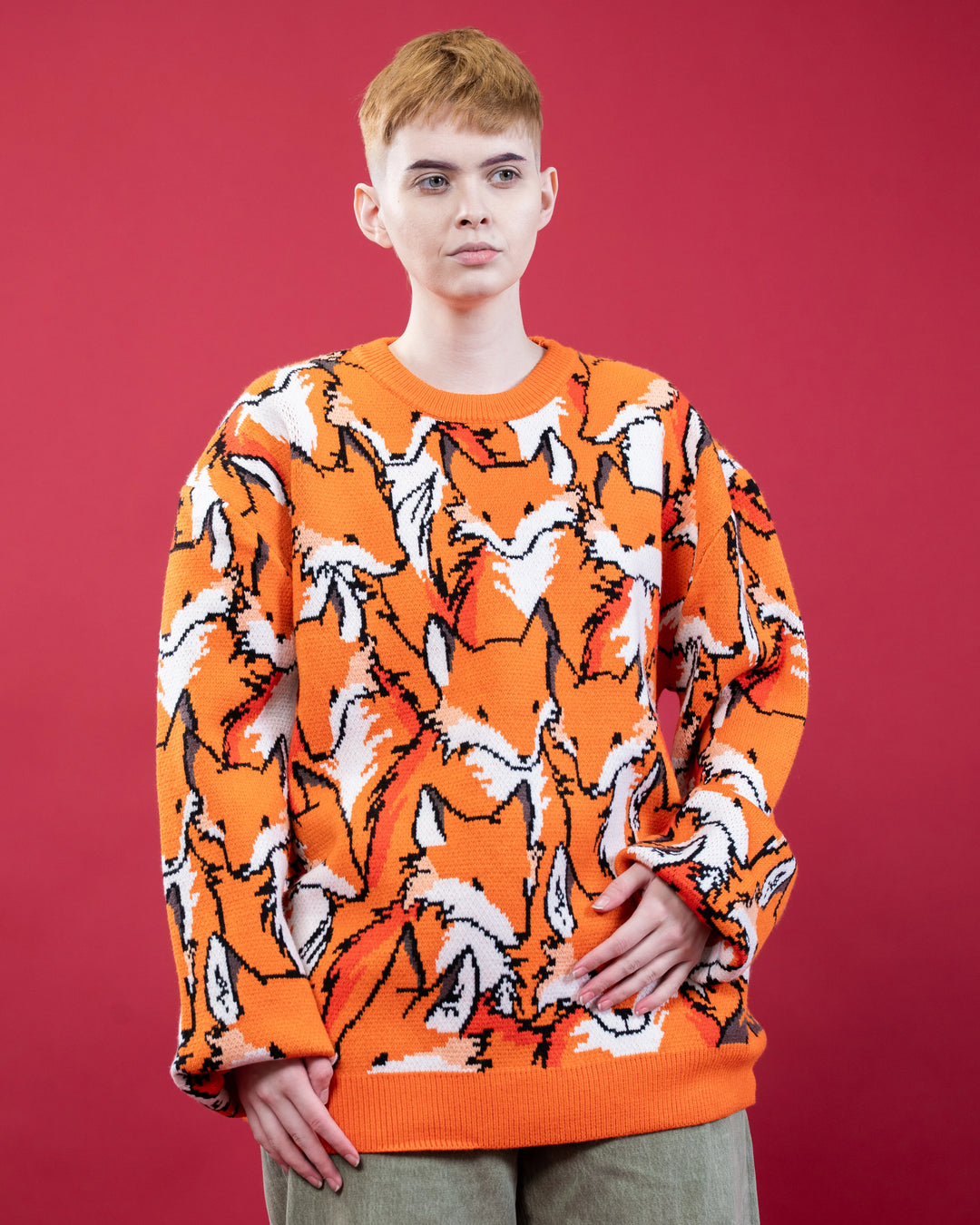 Feelin' Foxy Sweater
