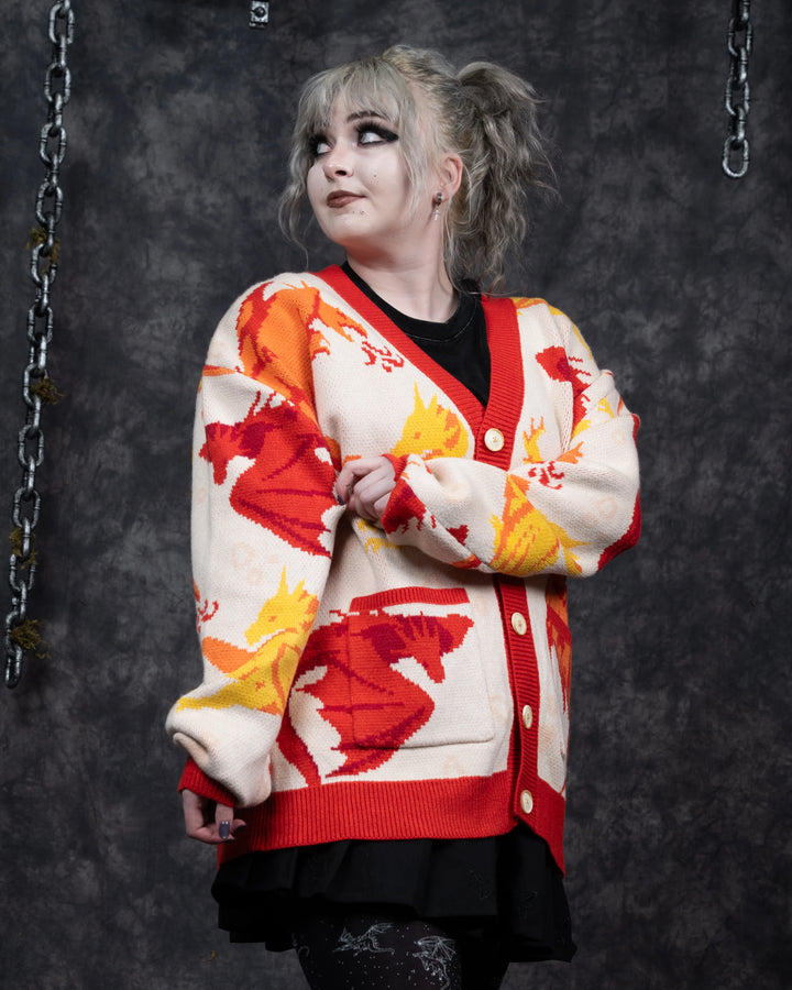 Dragon' Around Cardigan
