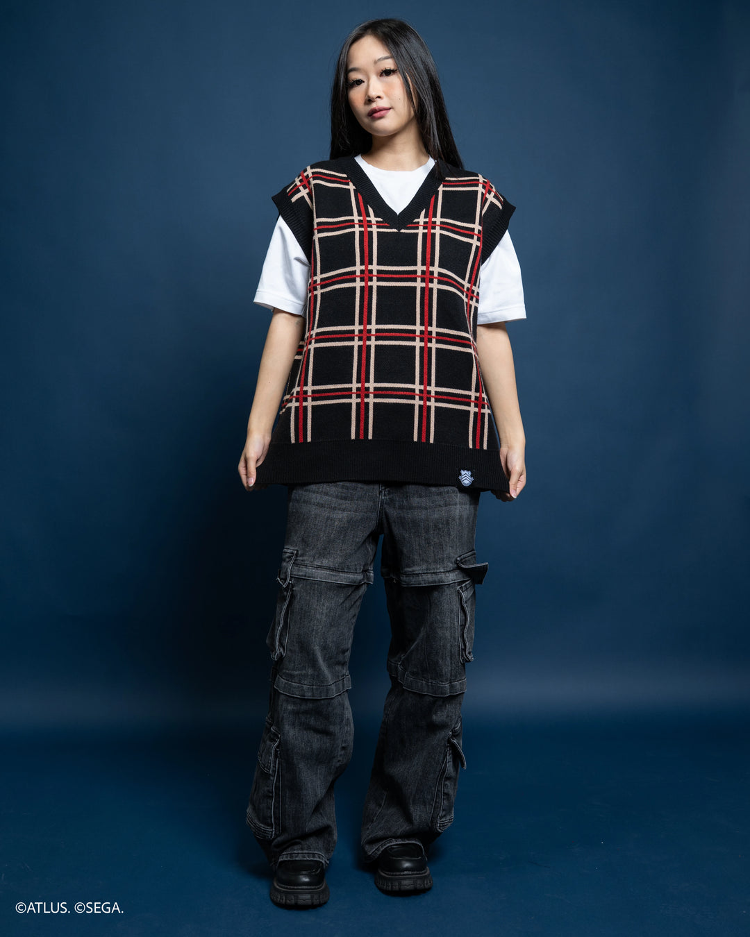 Shujin Academy Plaid Vest