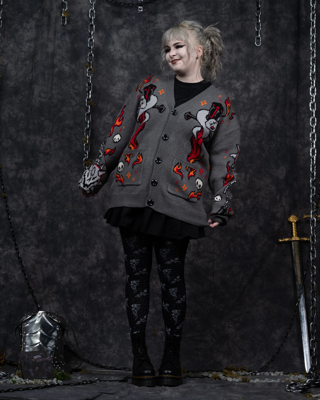 Cursed Weapon Cardigan