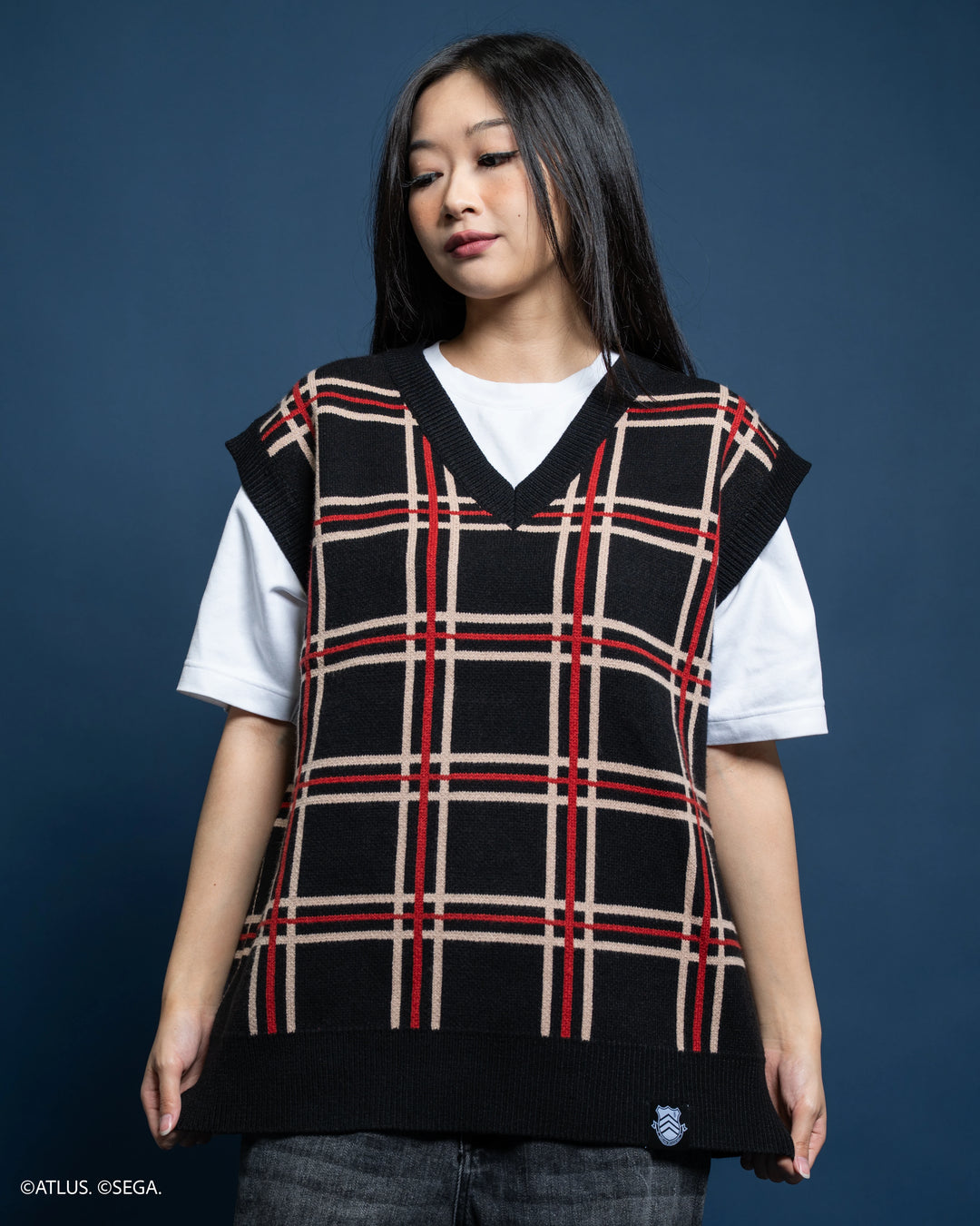 Shujin Academy Plaid Vest