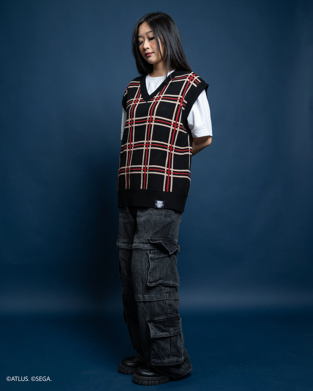 Shujin Academy Plaid Vest