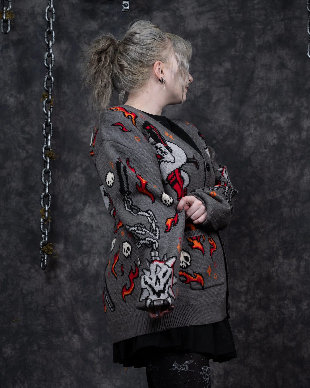 Cursed Weapon Cardigan