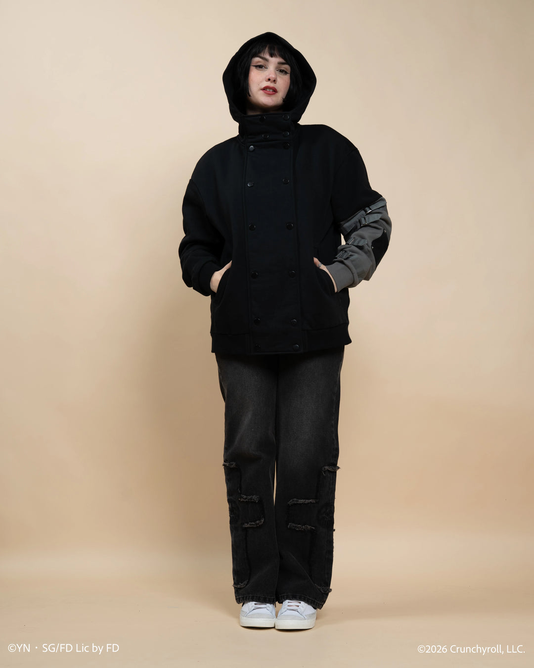 Black Typhoon Hoodie