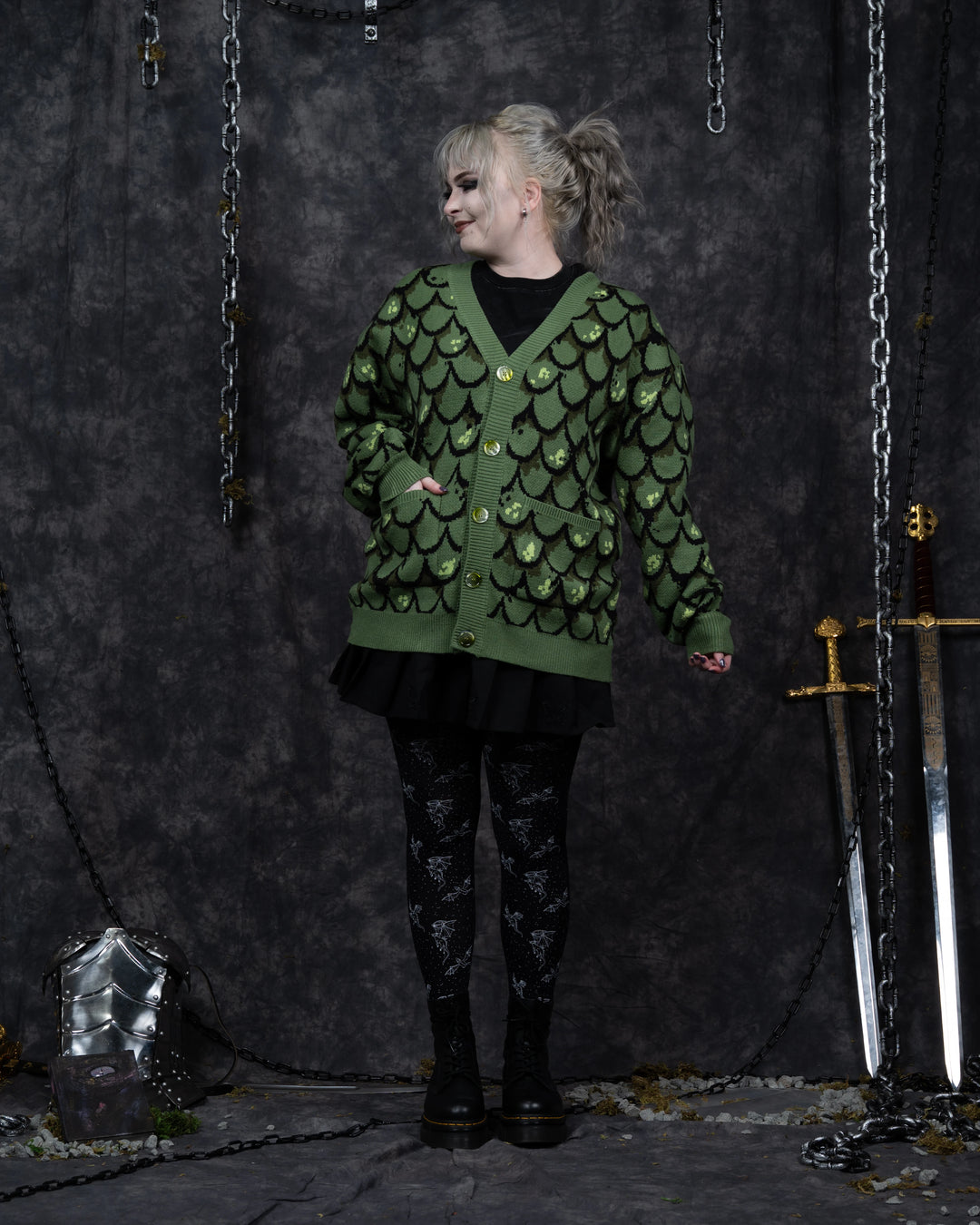 Green Dragon Cardigan