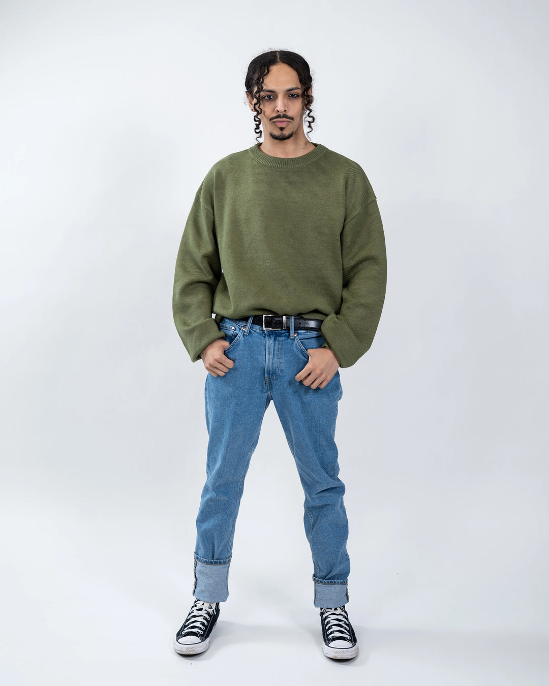 Moss Green Sweater