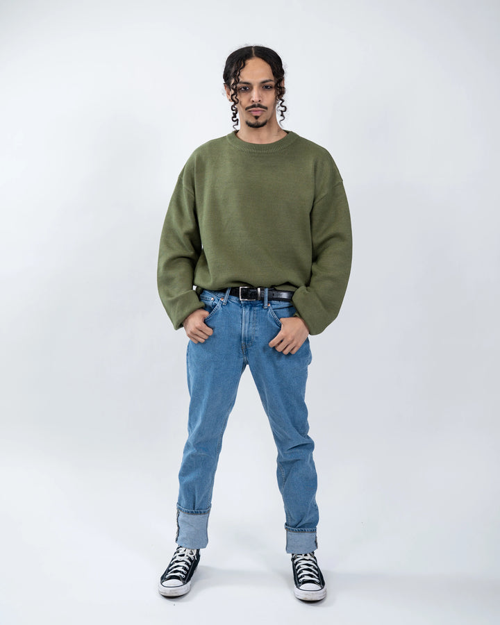 Moss Green Sweater