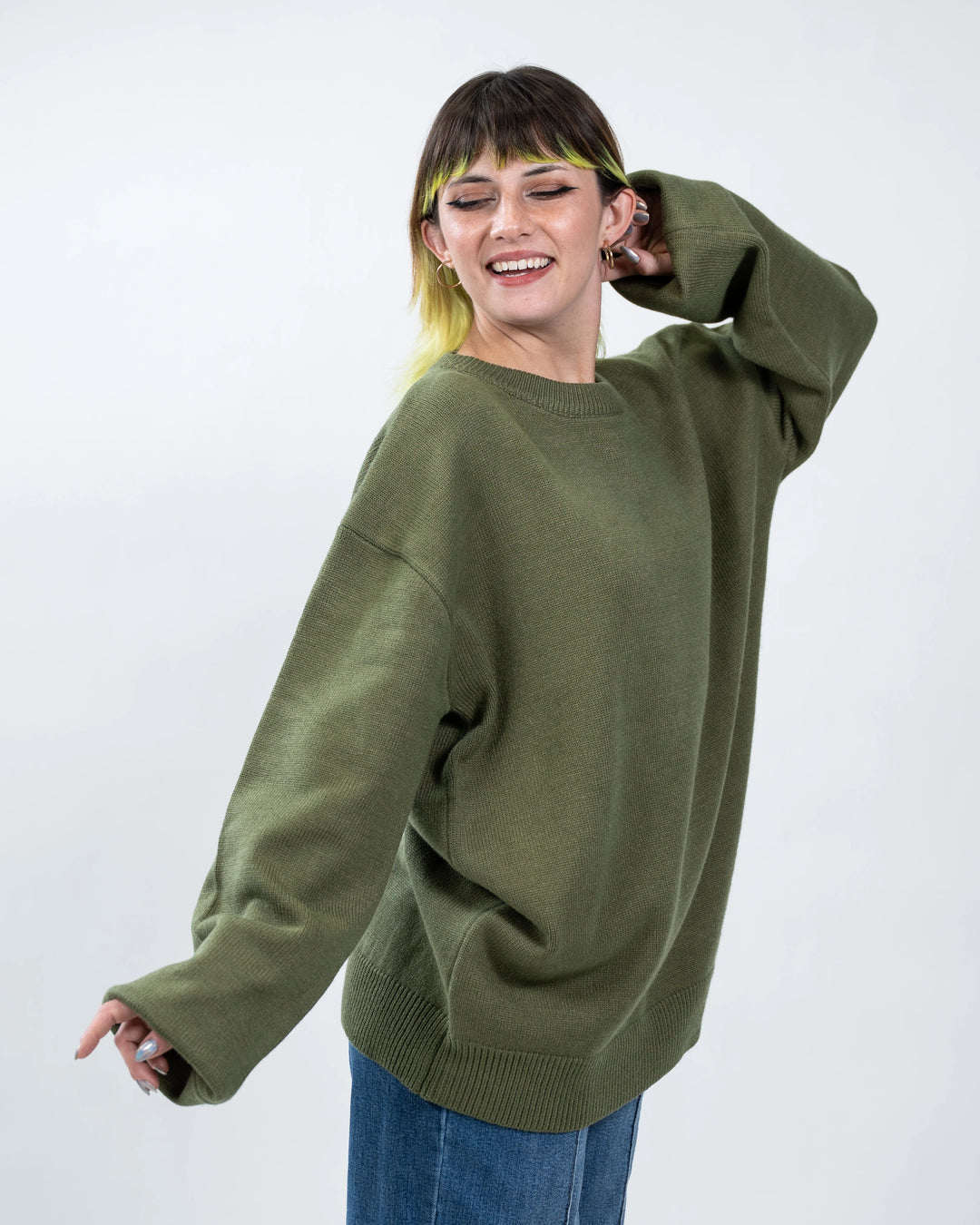 Moss Green Sweater