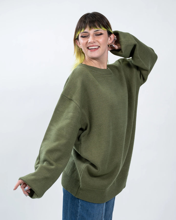 Moss Green Sweater